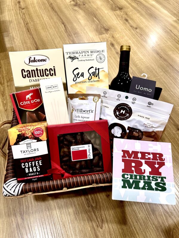 Noir Indulgence Basket - For Him