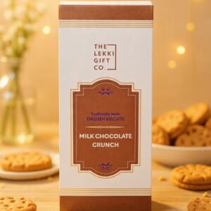 Traditional English Milk Chocolate Crunch Biscuits